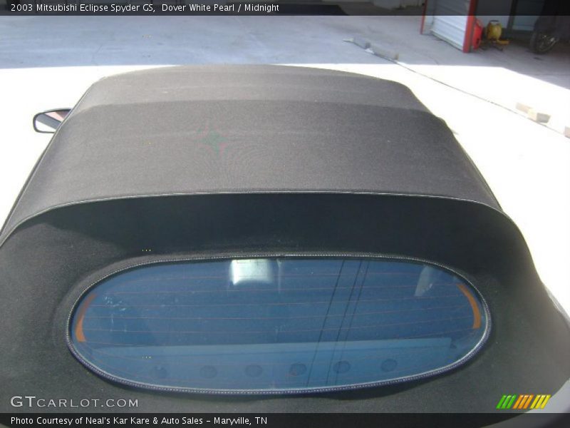 Dover White Pearl / Midnight 2003 Mitsubishi Eclipse Spyder GS