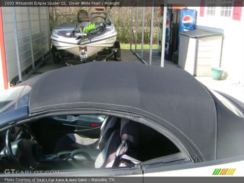 Dover White Pearl / Midnight 2003 Mitsubishi Eclipse Spyder GS