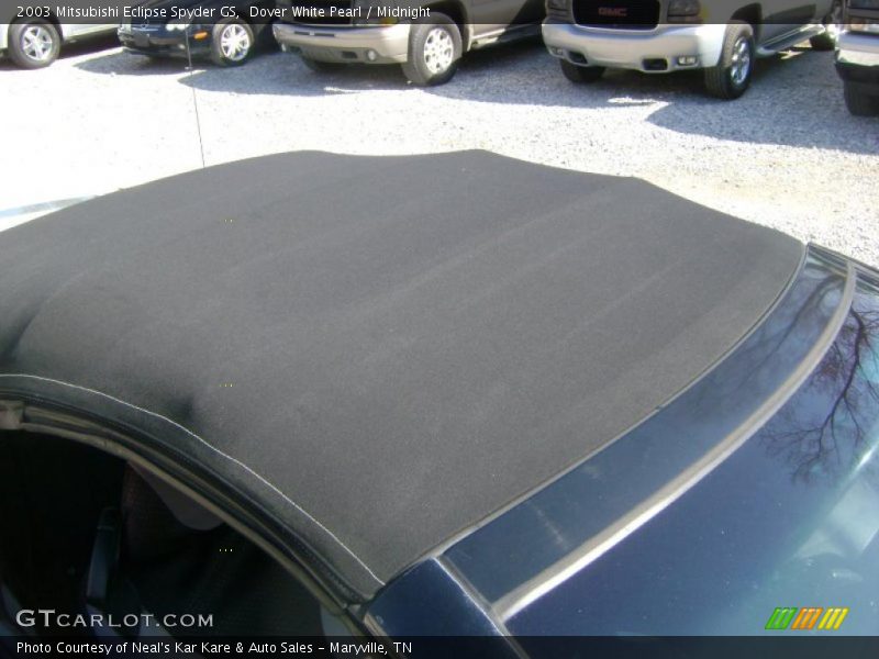 Dover White Pearl / Midnight 2003 Mitsubishi Eclipse Spyder GS