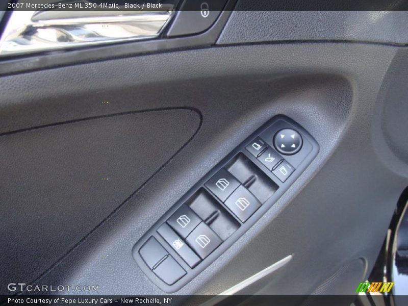 Black / Black 2007 Mercedes-Benz ML 350 4Matic