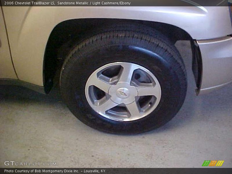 Sandstone Metallic / Light Cashmere/Ebony 2006 Chevrolet TrailBlazer LS