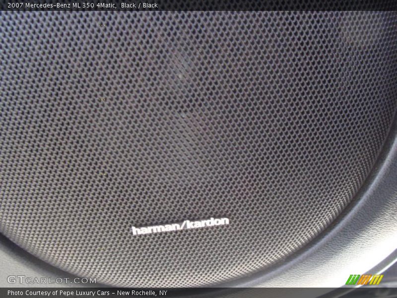 Black / Black 2007 Mercedes-Benz ML 350 4Matic