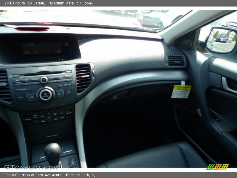 Palladium Metallic / Ebony 2010 Acura TSX Sedan