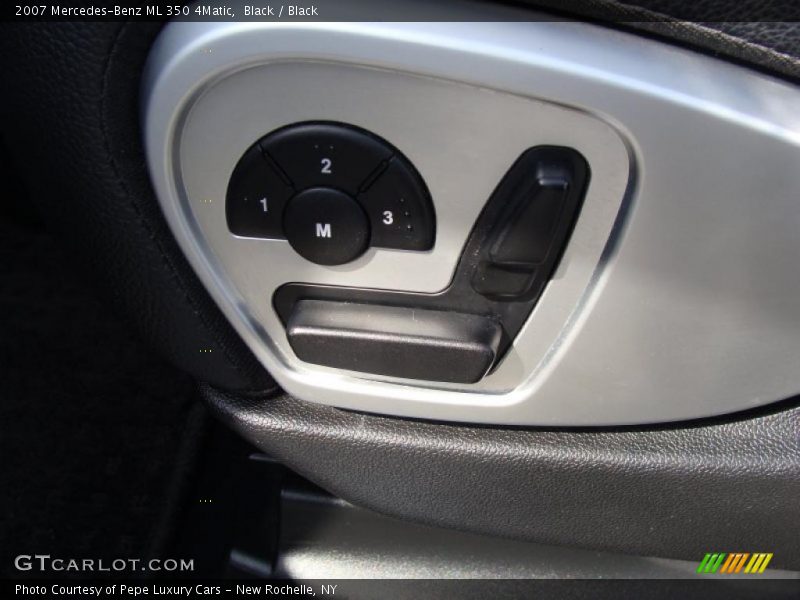 Black / Black 2007 Mercedes-Benz ML 350 4Matic