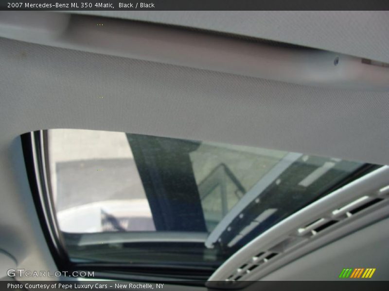 Black / Black 2007 Mercedes-Benz ML 350 4Matic