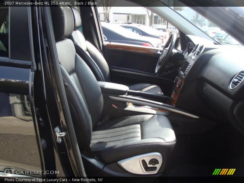 Black / Black 2007 Mercedes-Benz ML 350 4Matic