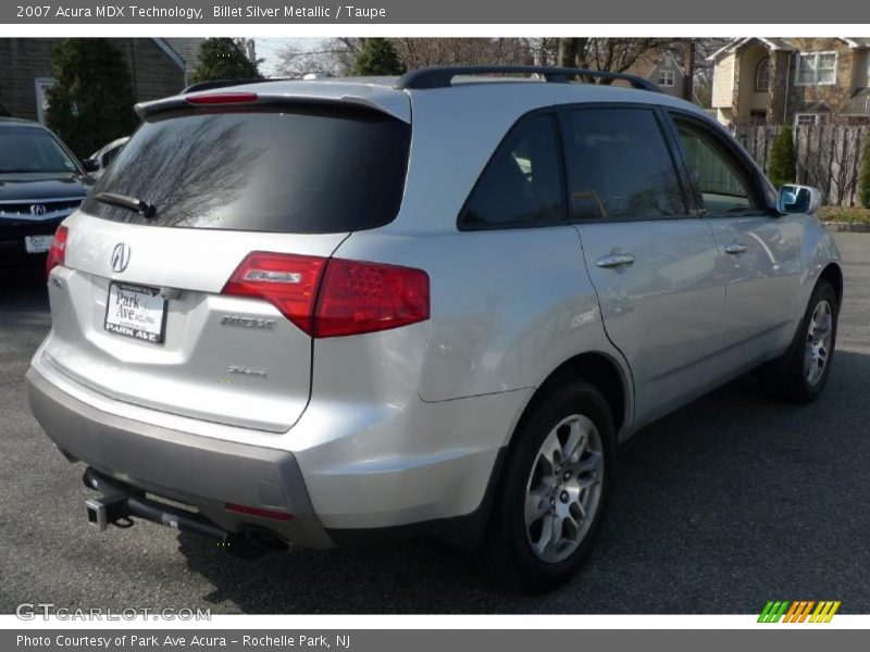 Billet Silver Metallic / Taupe 2007 Acura MDX Technology