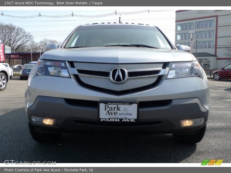 Billet Silver Metallic / Taupe 2007 Acura MDX Technology