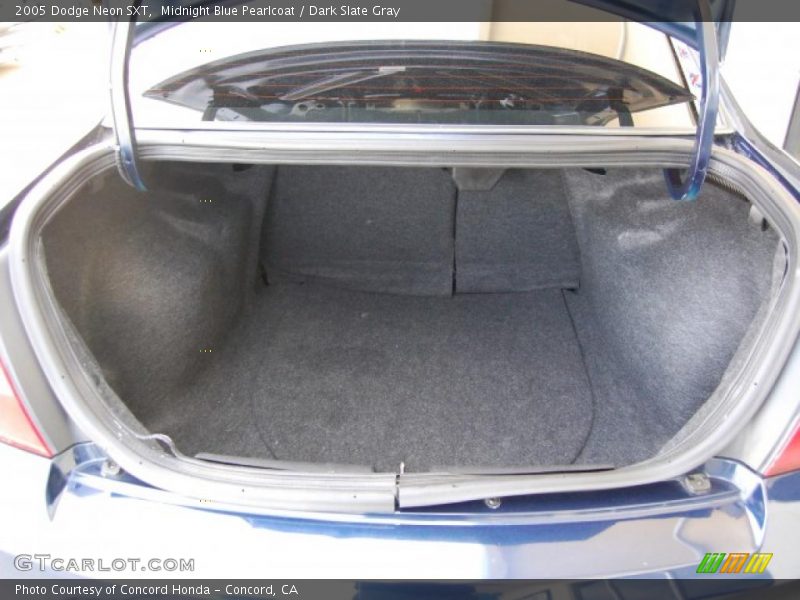 Midnight Blue Pearlcoat / Dark Slate Gray 2005 Dodge Neon SXT