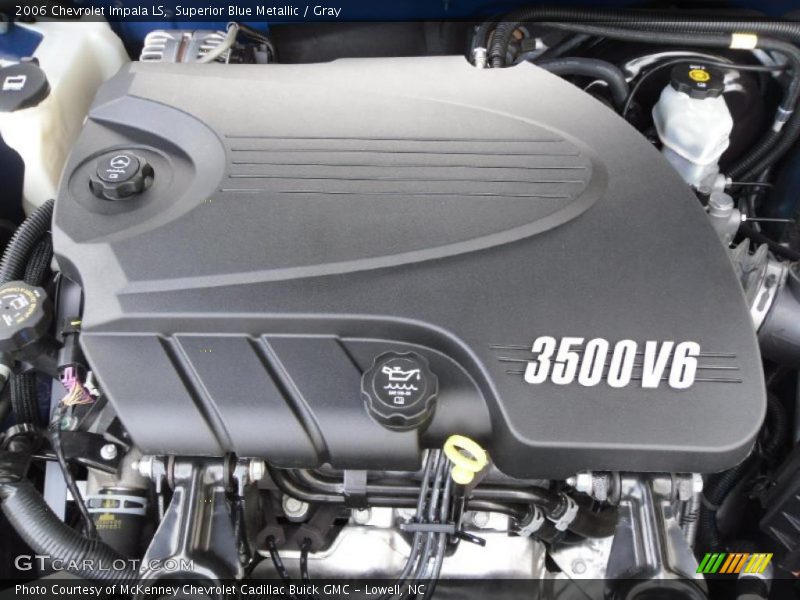 Superior Blue Metallic / Gray 2006 Chevrolet Impala LS