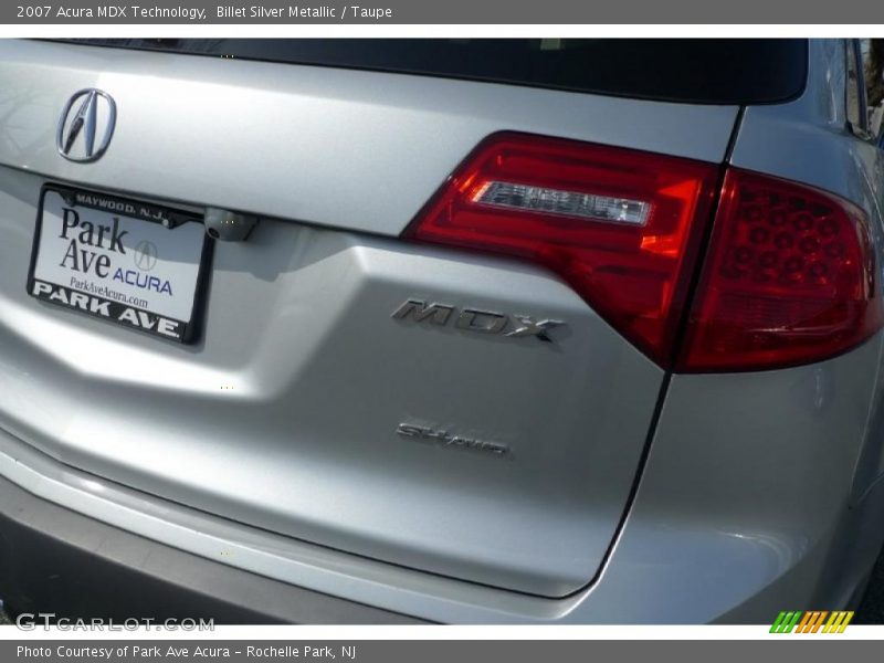 Billet Silver Metallic / Taupe 2007 Acura MDX Technology