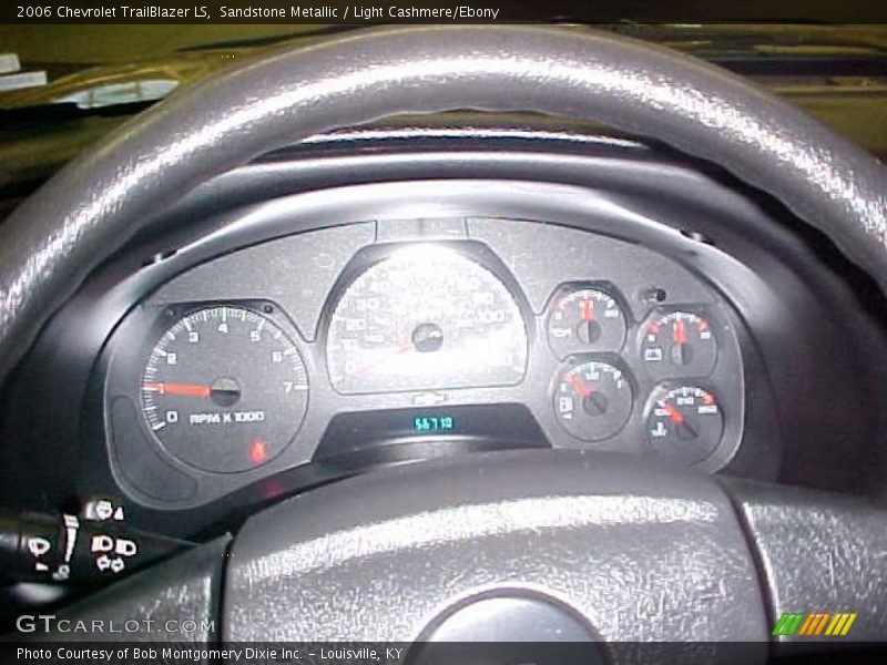 Sandstone Metallic / Light Cashmere/Ebony 2006 Chevrolet TrailBlazer LS