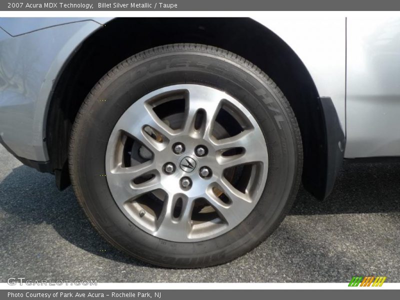 Billet Silver Metallic / Taupe 2007 Acura MDX Technology