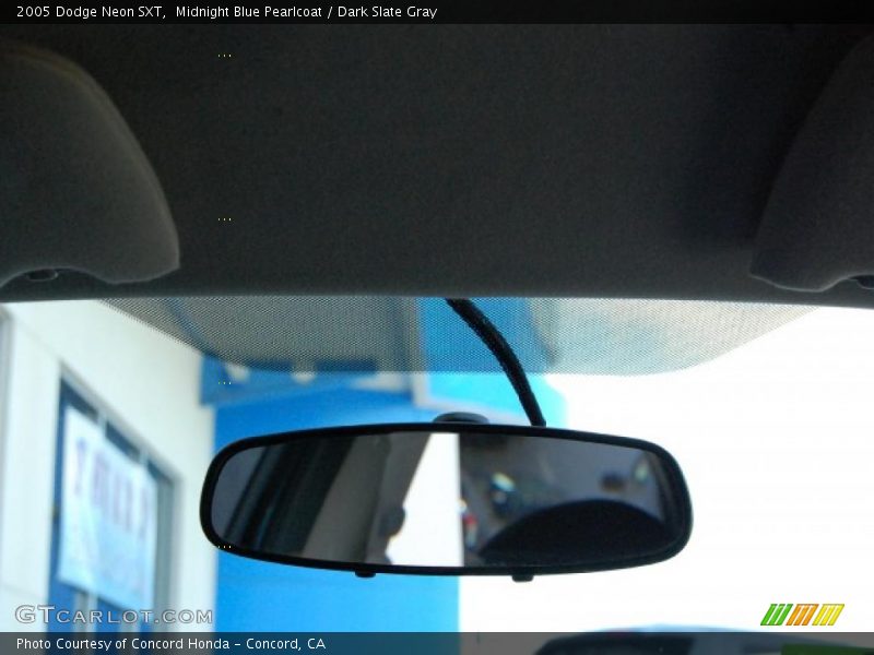 Midnight Blue Pearlcoat / Dark Slate Gray 2005 Dodge Neon SXT