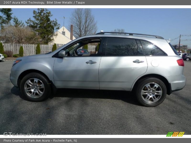 Billet Silver Metallic / Taupe 2007 Acura MDX Technology