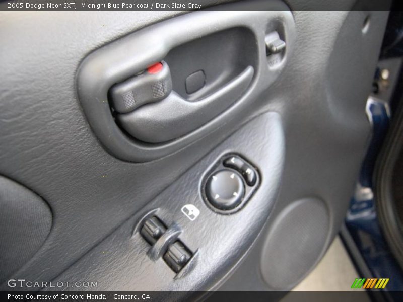 Midnight Blue Pearlcoat / Dark Slate Gray 2005 Dodge Neon SXT