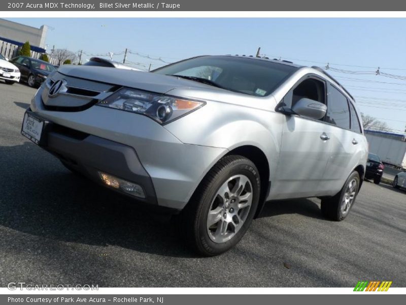Billet Silver Metallic / Taupe 2007 Acura MDX Technology