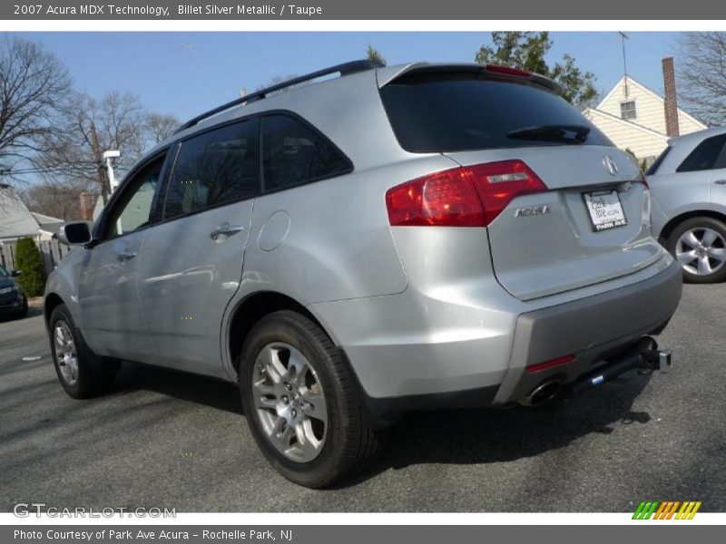 Billet Silver Metallic / Taupe 2007 Acura MDX Technology