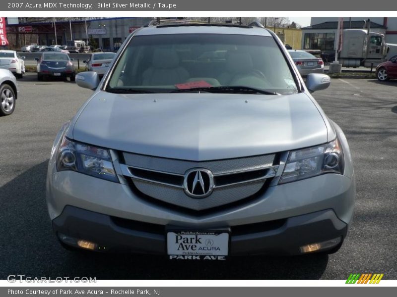 Billet Silver Metallic / Taupe 2007 Acura MDX Technology