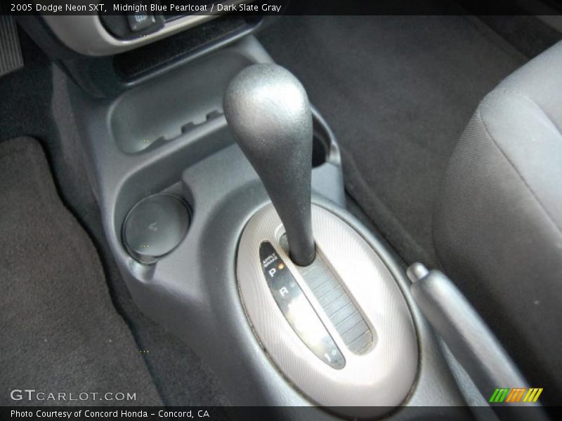 Midnight Blue Pearlcoat / Dark Slate Gray 2005 Dodge Neon SXT
