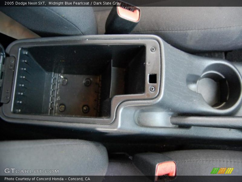 Midnight Blue Pearlcoat / Dark Slate Gray 2005 Dodge Neon SXT