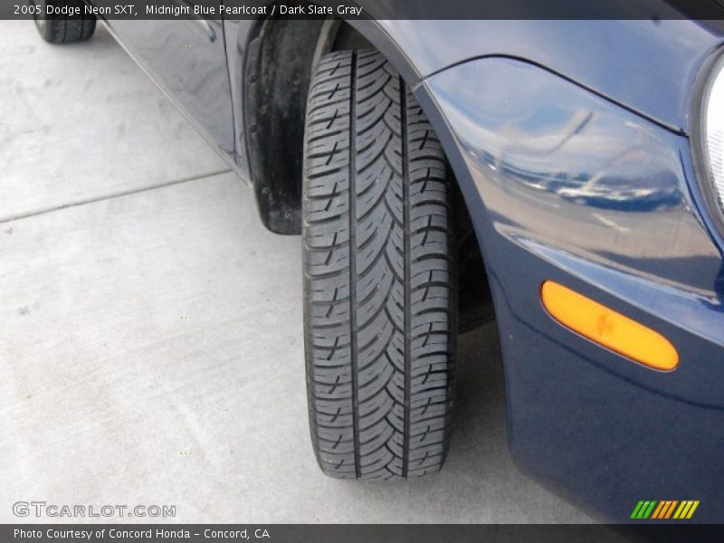 Midnight Blue Pearlcoat / Dark Slate Gray 2005 Dodge Neon SXT