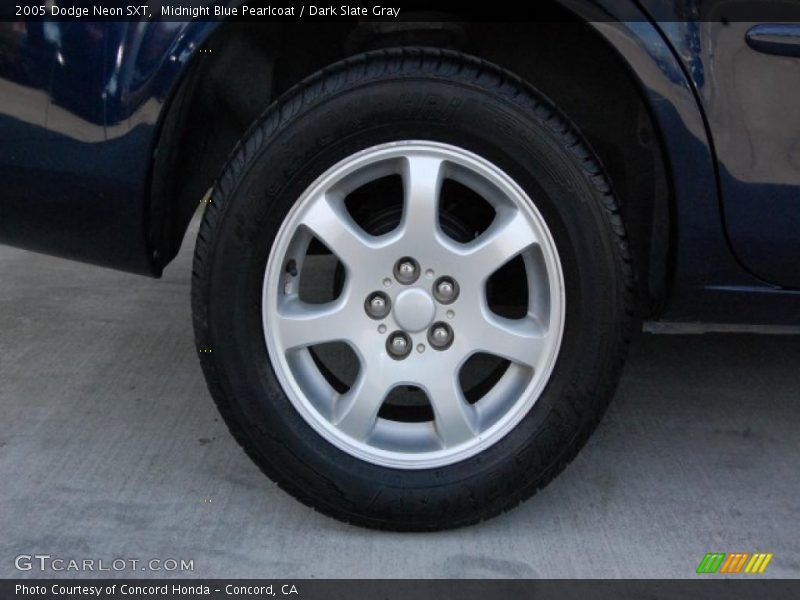 Midnight Blue Pearlcoat / Dark Slate Gray 2005 Dodge Neon SXT