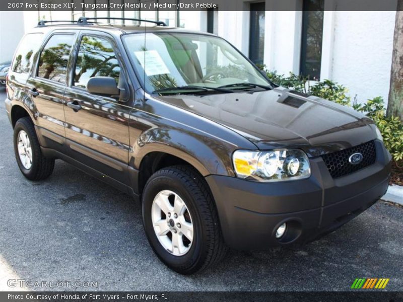 Tungsten Grey Metallic / Medium/Dark Pebble 2007 Ford Escape XLT
