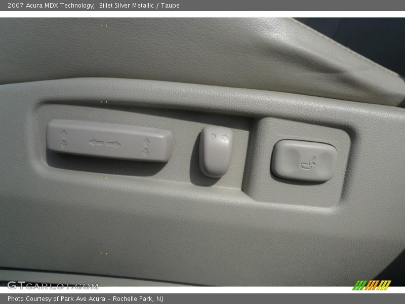 Billet Silver Metallic / Taupe 2007 Acura MDX Technology