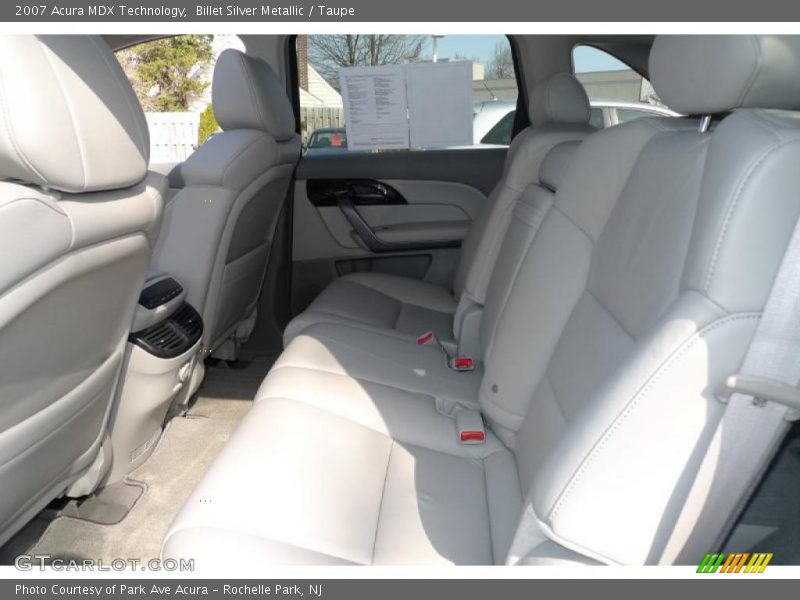Billet Silver Metallic / Taupe 2007 Acura MDX Technology