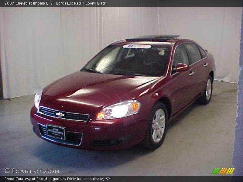 Bordeaux Red / Ebony Black 2007 Chevrolet Impala LTZ