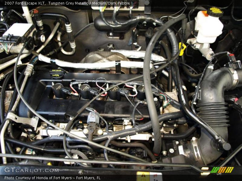 Tungsten Grey Metallic / Medium/Dark Pebble 2007 Ford Escape XLT