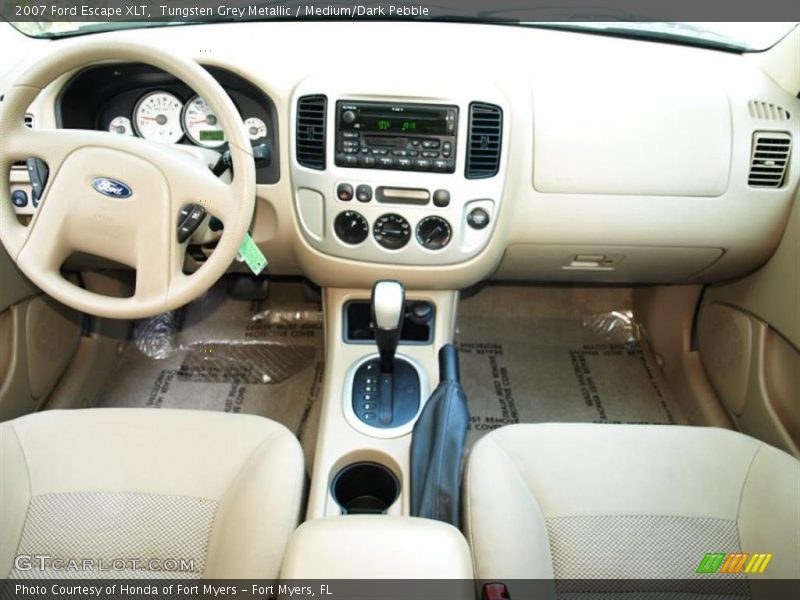 Tungsten Grey Metallic / Medium/Dark Pebble 2007 Ford Escape XLT