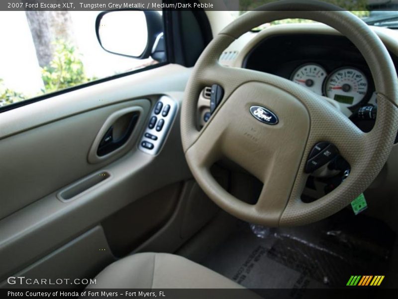 Tungsten Grey Metallic / Medium/Dark Pebble 2007 Ford Escape XLT