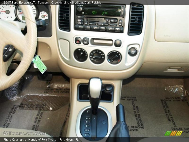 Tungsten Grey Metallic / Medium/Dark Pebble 2007 Ford Escape XLT