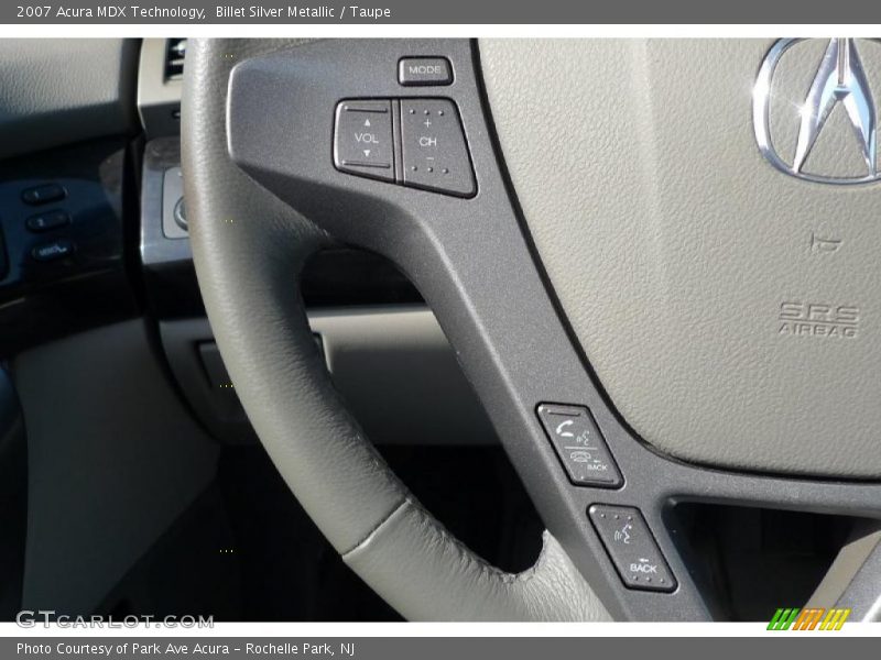 Billet Silver Metallic / Taupe 2007 Acura MDX Technology