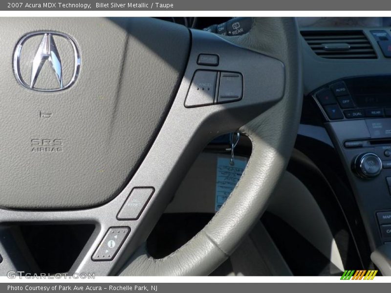 Billet Silver Metallic / Taupe 2007 Acura MDX Technology