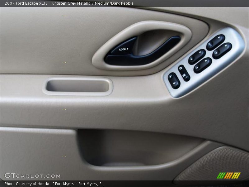 Tungsten Grey Metallic / Medium/Dark Pebble 2007 Ford Escape XLT