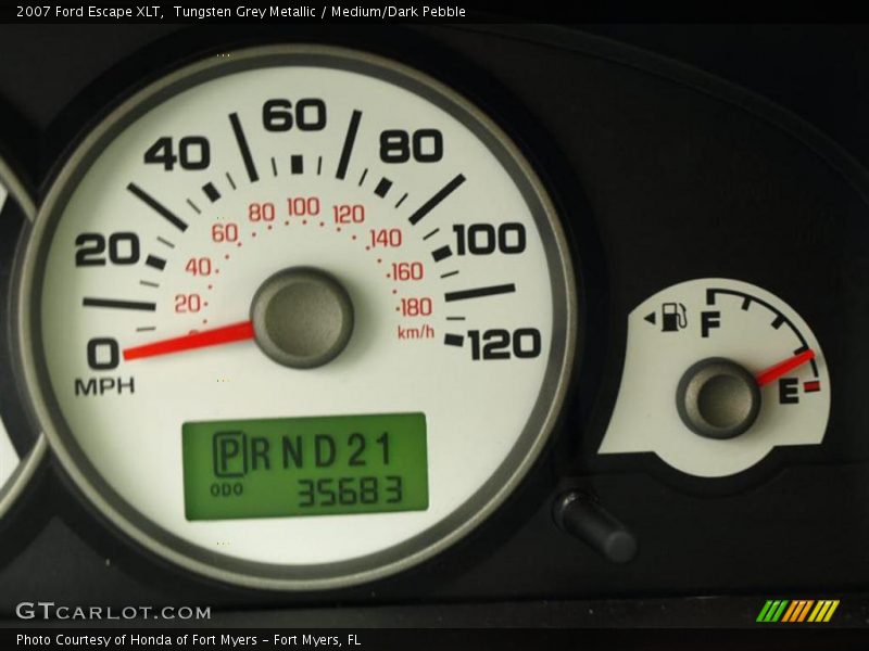 Tungsten Grey Metallic / Medium/Dark Pebble 2007 Ford Escape XLT