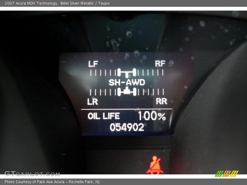 Billet Silver Metallic / Taupe 2007 Acura MDX Technology