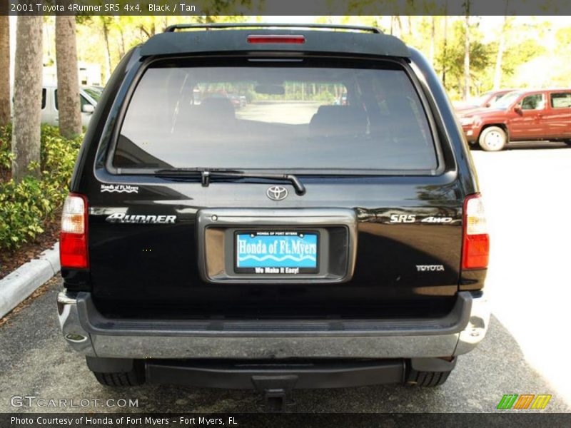 Black / Tan 2001 Toyota 4Runner SR5 4x4