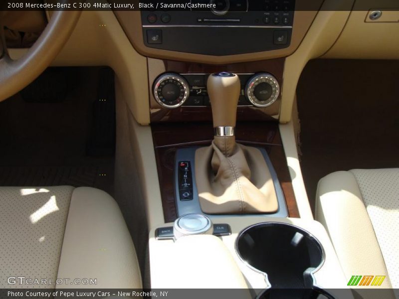 Black / Savanna/Cashmere 2008 Mercedes-Benz C 300 4Matic Luxury