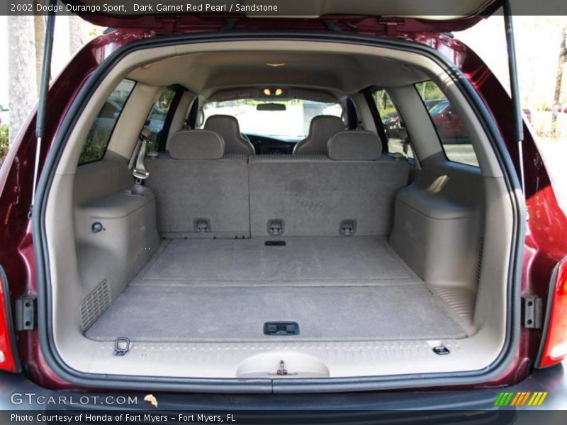 Dark Garnet Red Pearl / Sandstone 2002 Dodge Durango Sport