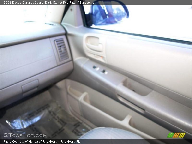 Dark Garnet Red Pearl / Sandstone 2002 Dodge Durango Sport