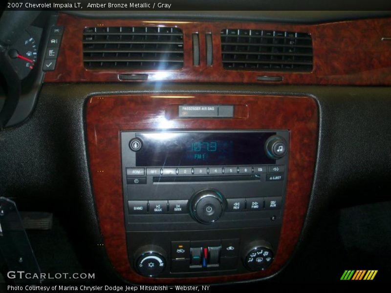 Amber Bronze Metallic / Gray 2007 Chevrolet Impala LT