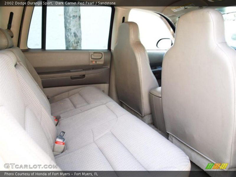 Dark Garnet Red Pearl / Sandstone 2002 Dodge Durango Sport