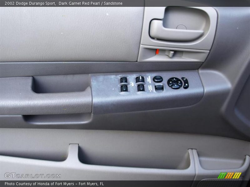 Dark Garnet Red Pearl / Sandstone 2002 Dodge Durango Sport