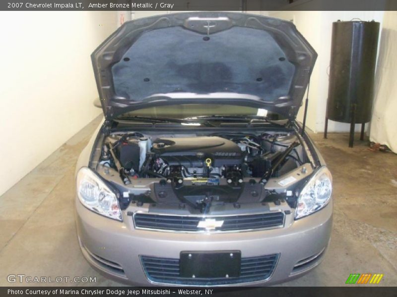 Amber Bronze Metallic / Gray 2007 Chevrolet Impala LT