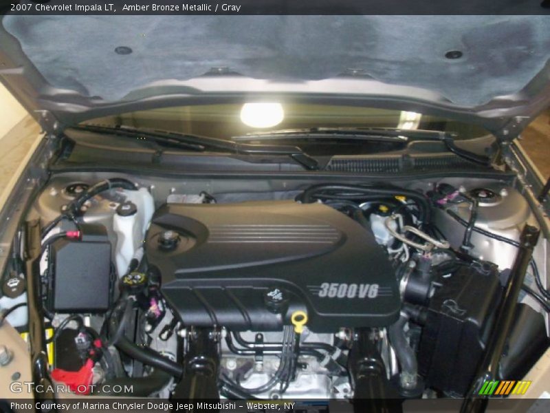 Amber Bronze Metallic / Gray 2007 Chevrolet Impala LT