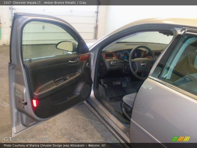 Amber Bronze Metallic / Gray 2007 Chevrolet Impala LT